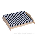 Simple design suppliers wooden pet dog bed
